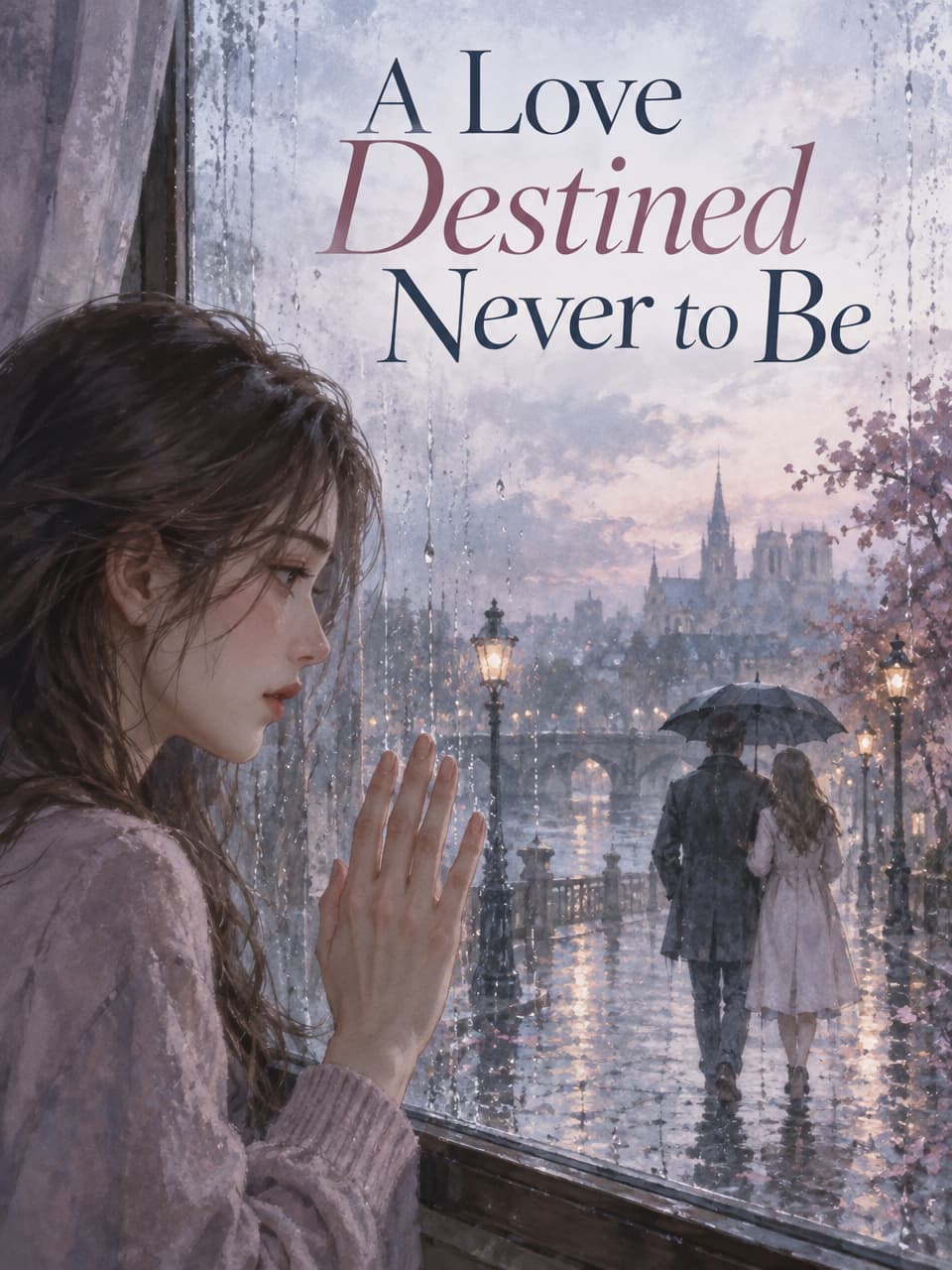 Cover of A Love Destined Never to Be by Mirela Stone