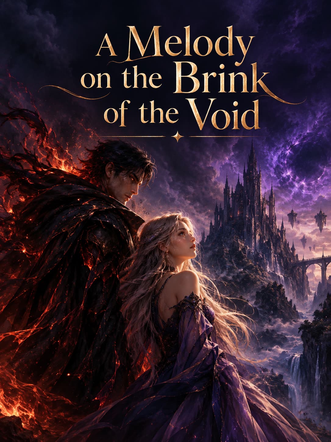 Cover of A Melody on the Brink of the Void by Emilia de Jong