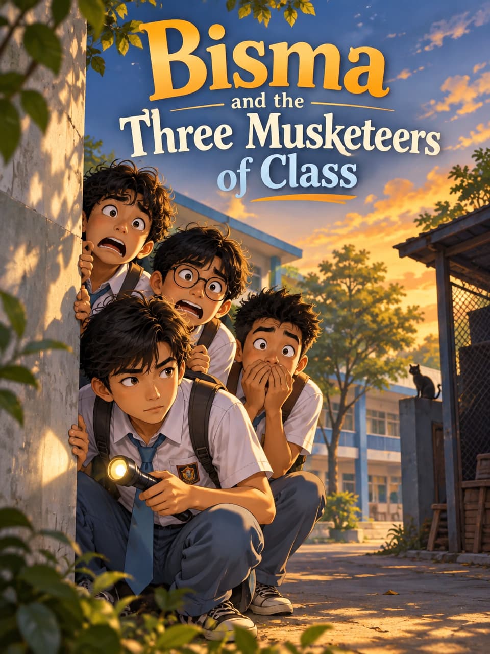 Cover of Bisma and the Three Musketeers of Class by Clementine Shaw
