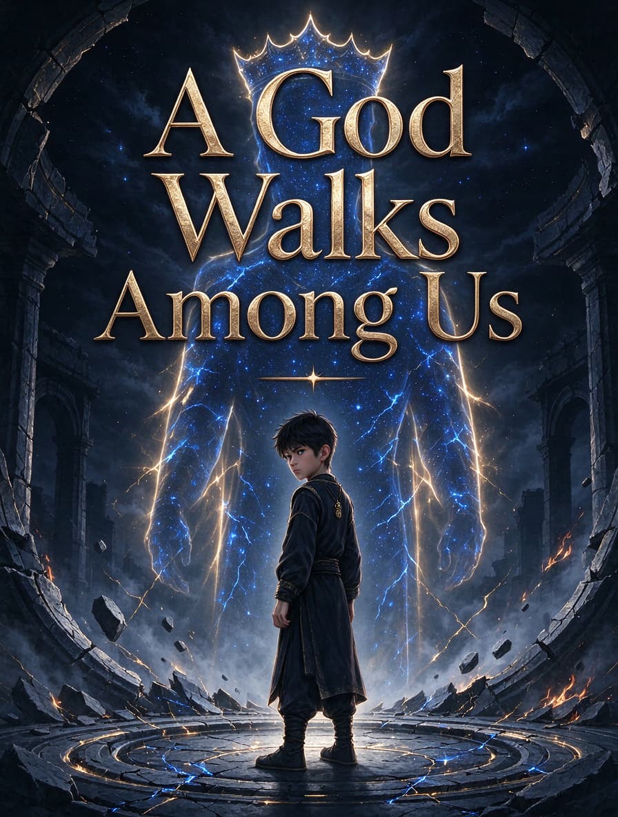 Cover of A God Walks Among Us by Matteo Van Aarden