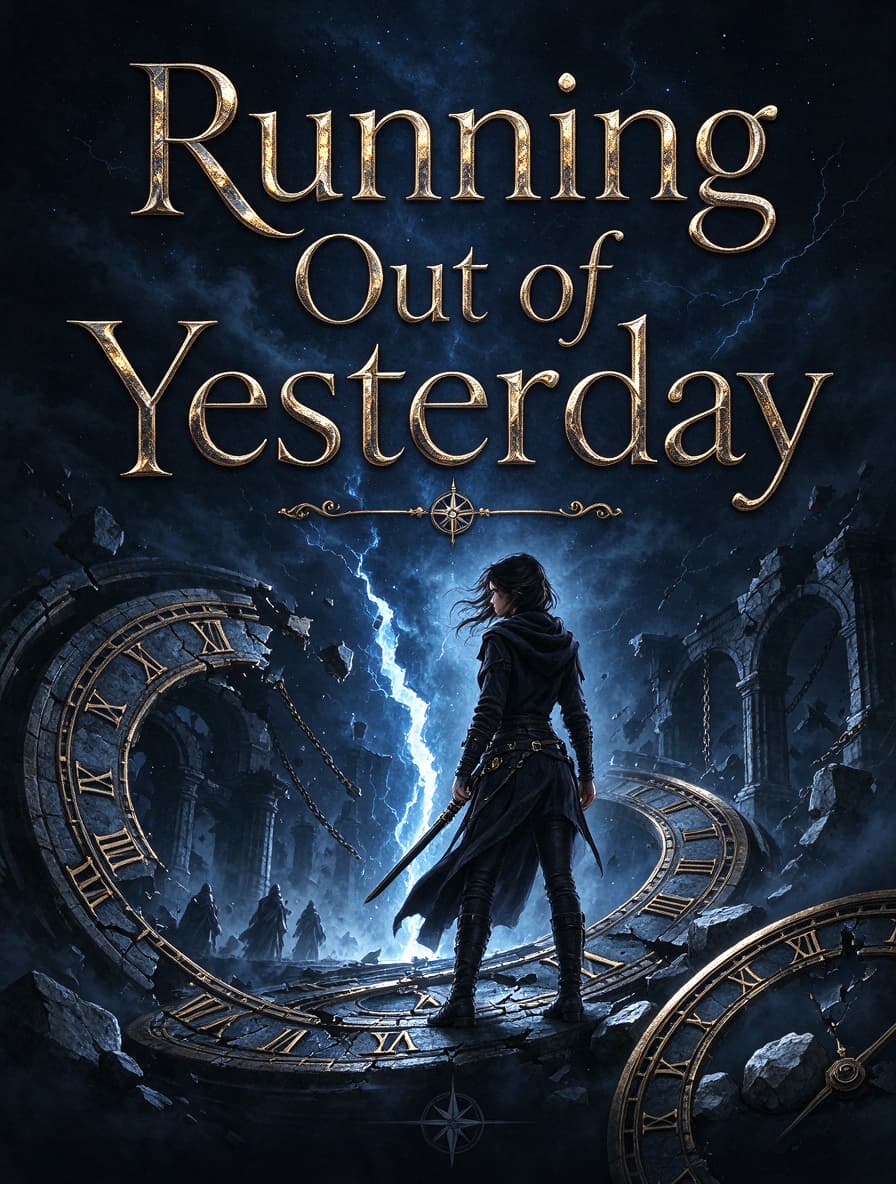 Cover of Running Out of Yesterday by Aurelia Sundberg