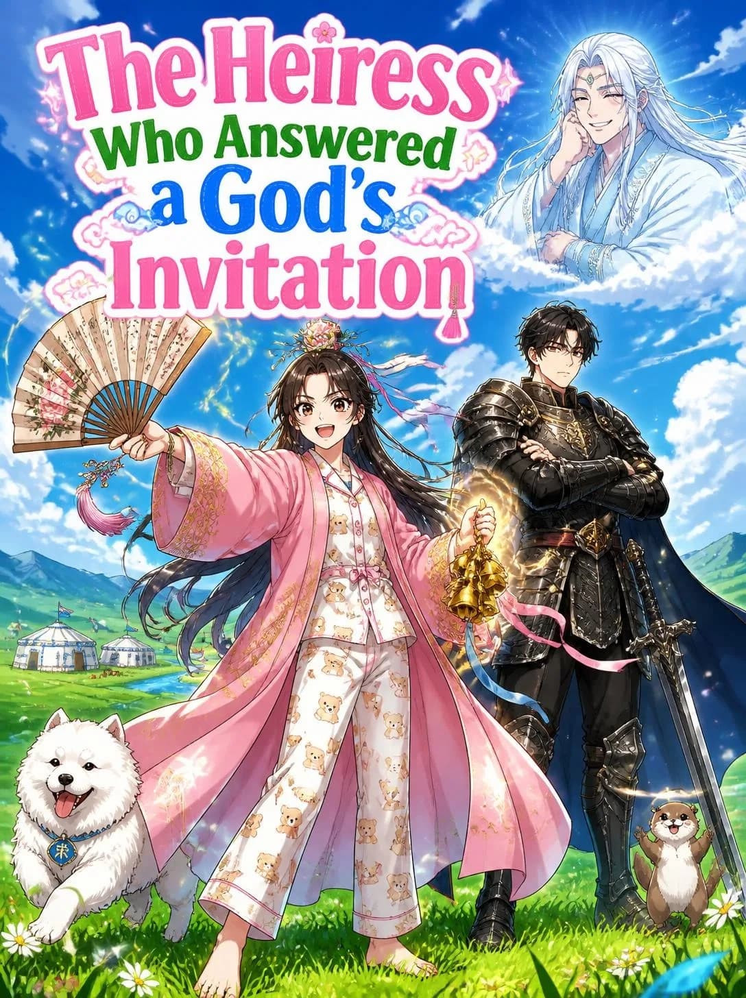 Cover of The Heiress Who Answered a God's Invitation by Melanie Crossfield