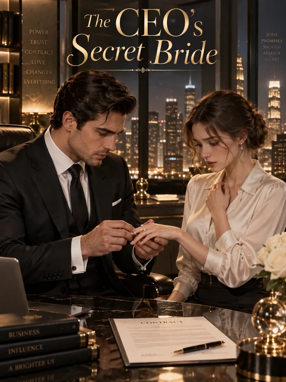 Cover of The CEO's Secret Bride by Laura Kingsley