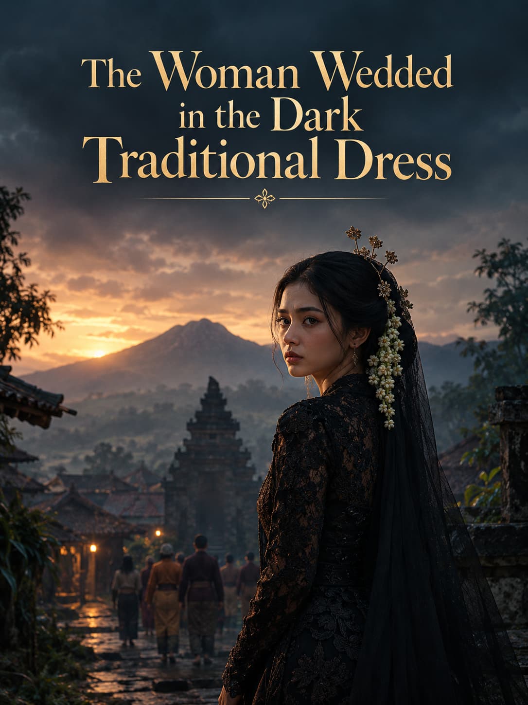 Cover of The Woman Wedded in the Dark Traditional Dress by Imogen Haugen