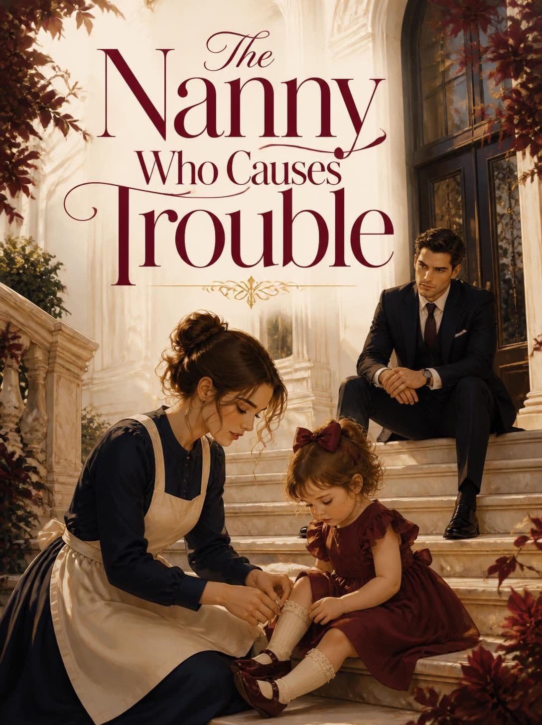 Cover of The Nanny Who Causes Trouble by Violetta Keller