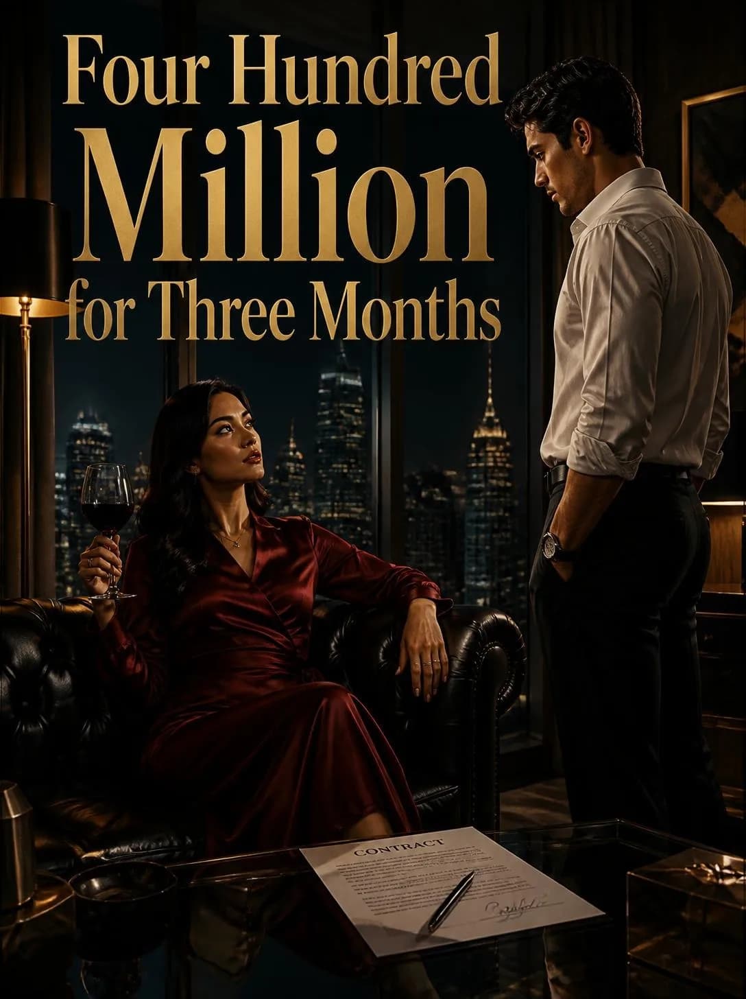 Cover of Four Hundred Million for Three Months by Sabrina Kell