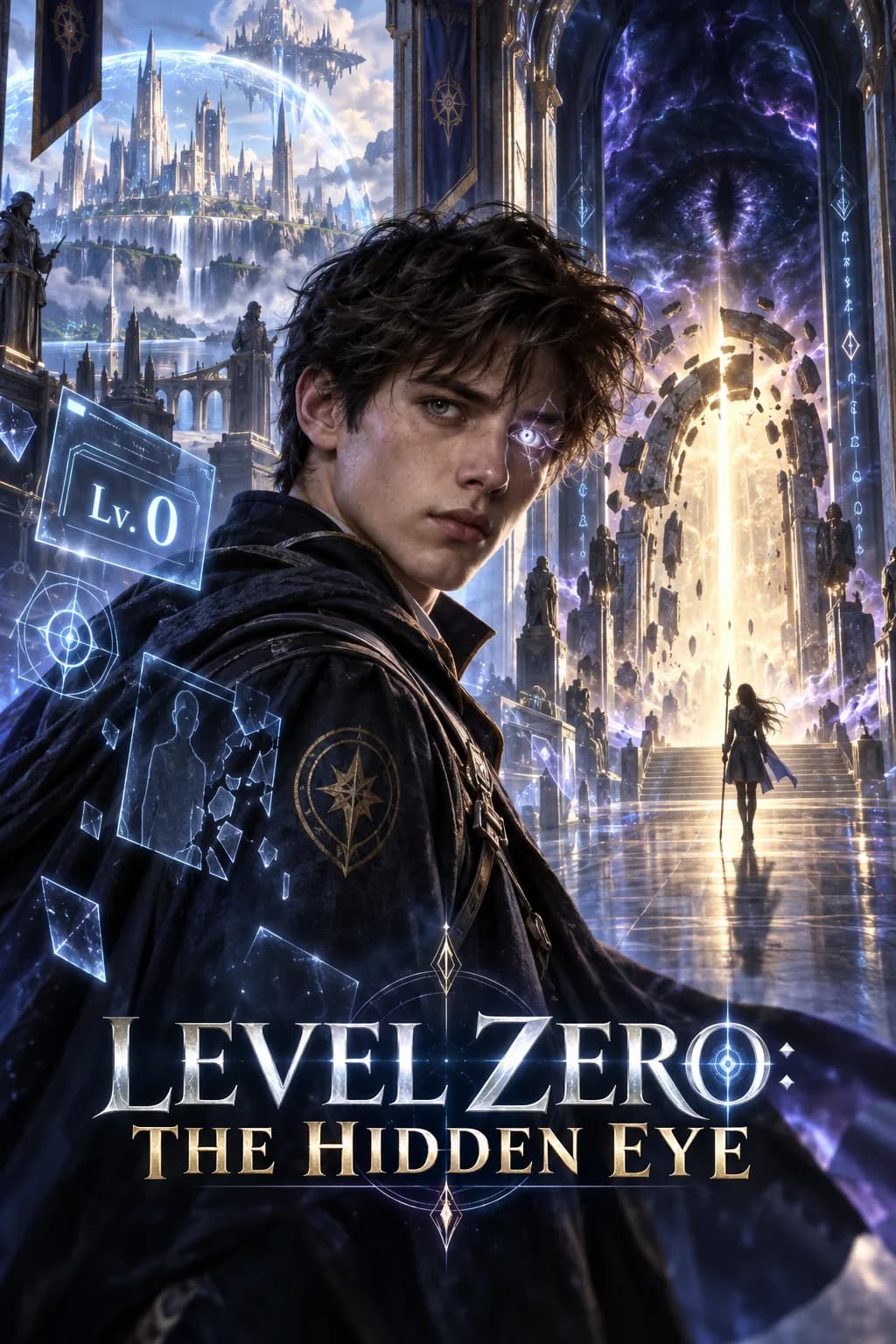 Cover of LEVEL ZERO: THE HIDDEN EYE by Violet
