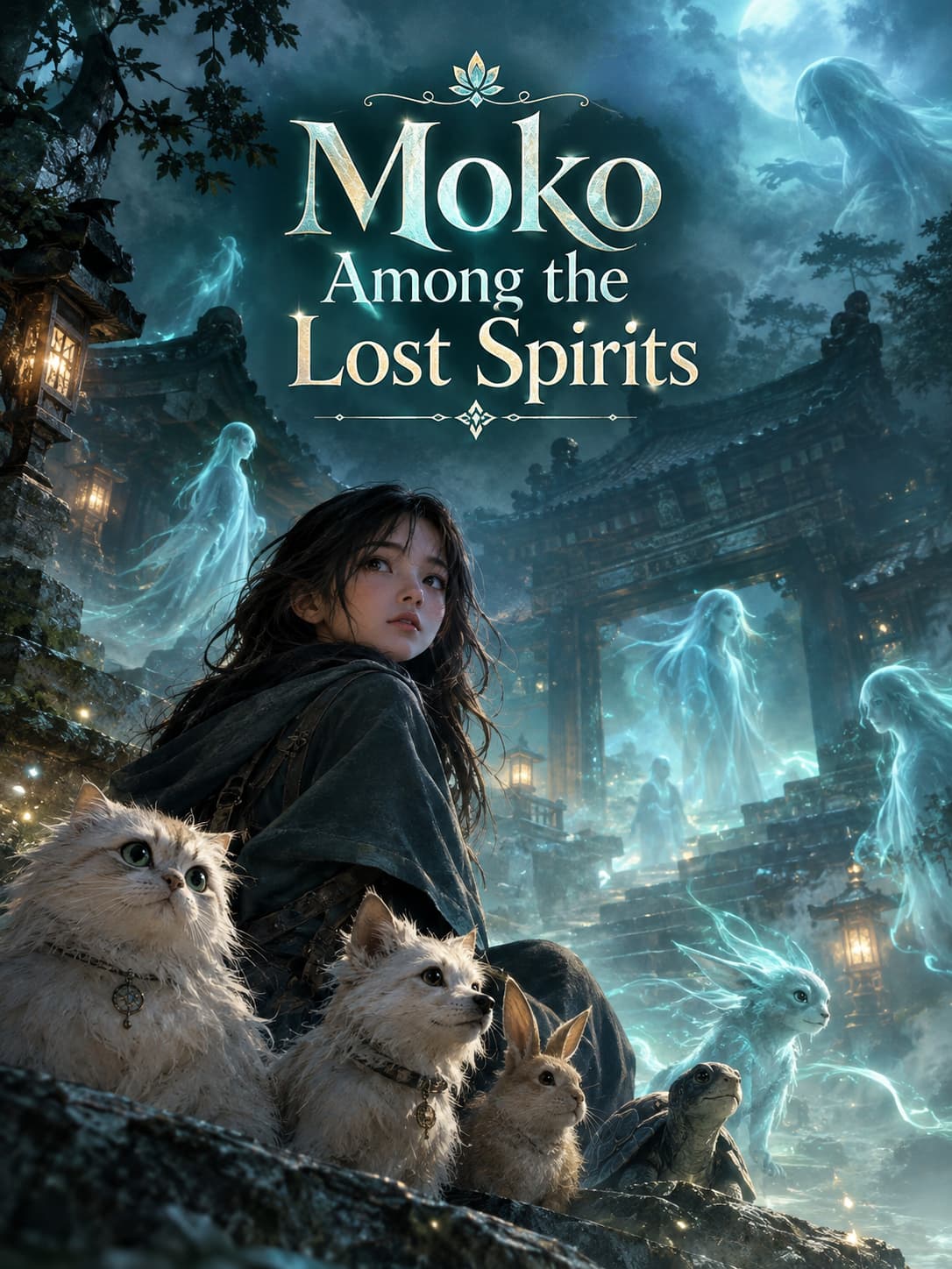 Cover of Moko Among the Lost Spirits by Freya Haugen