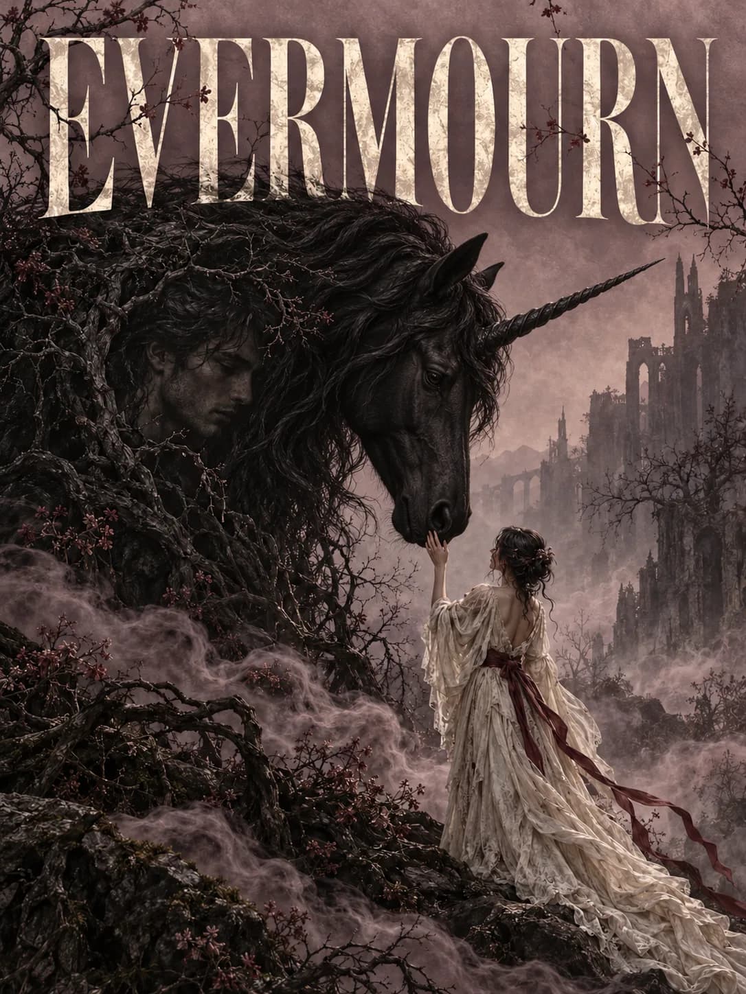 Cover of Evermourn by Isolde Ravensmere